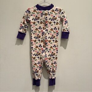 Hannah Anderson Pajama Onesie Zip Up 12-18 Months